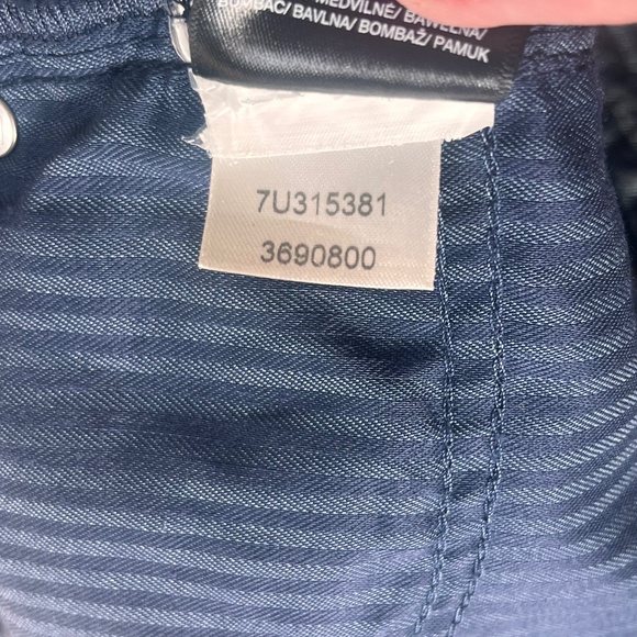 NWOT - 7 For All Mankind - ORIGINAL BOOTCUT - DARK - HARRINGBONE JEAN - 29 x 30' - Picture 14 of 15